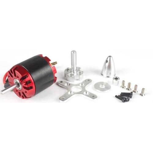 SK3536/N2814 3536 1100KV Brushless Motor 520W 2-4S 45A EMP + Zubehor w/Adapter
