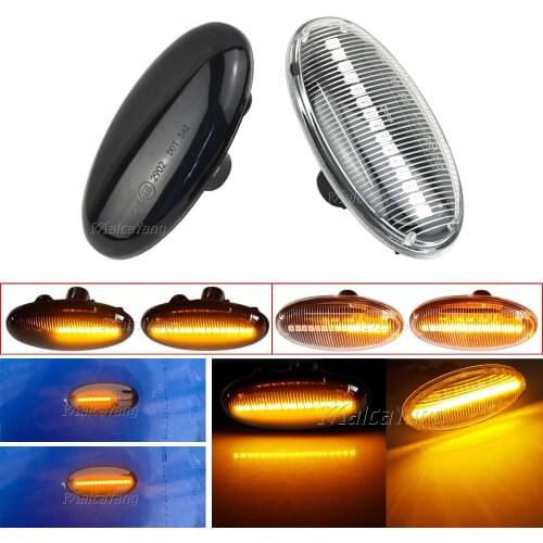 LED Side Marker Turn Signal Light Dynamic Repeater Sequential Blinker Indicator Lamp For MAZDA 2 3 5 6 BT-50 MPV
