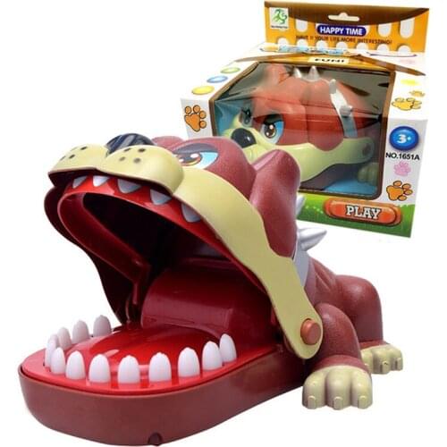 18cm Practical Joke Don't Wake The Dog Game Toys Funny Parent Child Party Games Electronic Kids Operation Skill Develop Patience