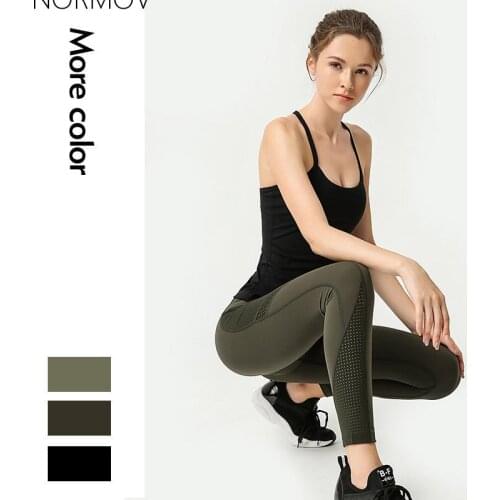 Normov 2 Pcs Womens Running Sports Vest with Chest Pad Gathered Underwear Yoga Suit Fitness Outfit High Waist Hip-Lifting