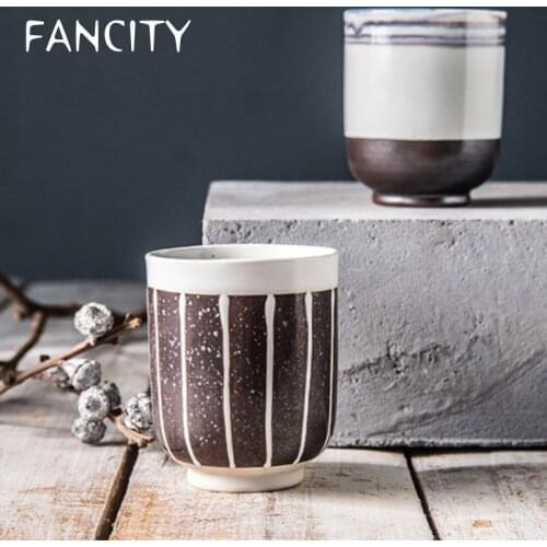 FANCITY Teacup Ceramic Japanese Design HENGFENG Coffee Cup Drinking Water Cup Wholesale Quality Cup