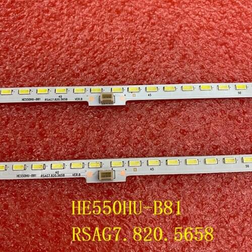 2 PCS/set 84LED 600mm LED backlight strip For Sharp LC-55N7000U Hisense LED55K380U LT-1139663-A HE550HU-B81 RSAG7.820.5658
