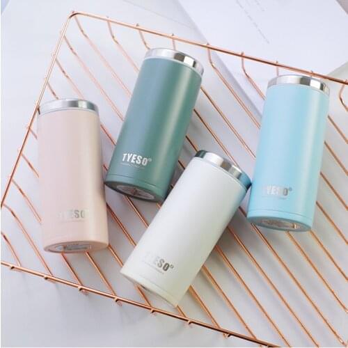 Small Portable Stainless Steel Travel Tumbler Coffee Mug Vacuum Flask Thermos Cup Thermal Water Bottle Mini 200ml