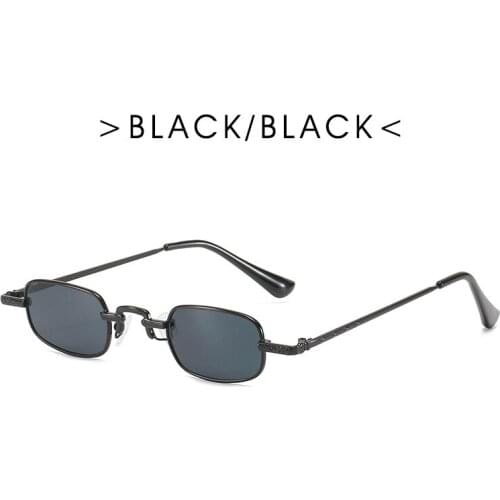 Retro Small Squar Sunglasses Classical Literary Sunglasses 2021