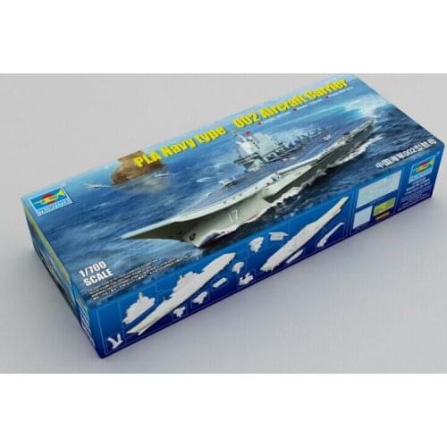 Trumpeter 06725 1/700 PLA Navy Type 002 Aircraft Carrier Military Assembly Model