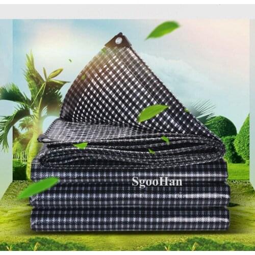 PE Tarpaulin Rainproof Cloth Outdoor Awning Shading Sails Boat Truck Canopys Ground Sheet Dog Pet House Waterproof Cloth 0.32mm