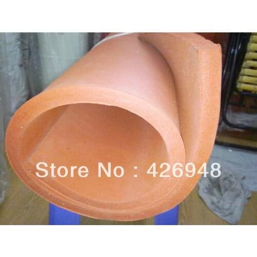 2mm thickness, 50cm length, 50cm width Silicone foam board,sponge sheet ,embossing machine plate,flame retardant rubber sheet