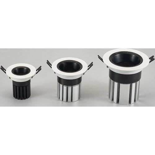 Embedded LED spotlight deep anti-glare hotel villa clothing store project 10W20W30W COB ceiling light downlight