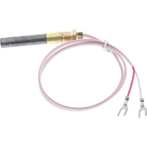 Gas Fireplace Thermopile Thermogenerator Pilot Generator Replacement, 24 Inch (2 ft) long; Easy to install