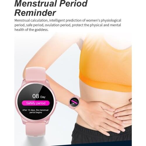 Ladies Smart Bluetooth Call Watch Sports Heart Rate Monitoring Bracelet Multifunctional Pedometer Smart Watches for Huawei Phone