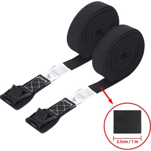 1 Pair Lashing Strap Tie Down Straps Cargo Tie-Down Strap Quick Release Lashing For Mounted Cargo Kayak Carrier Rack Luggage