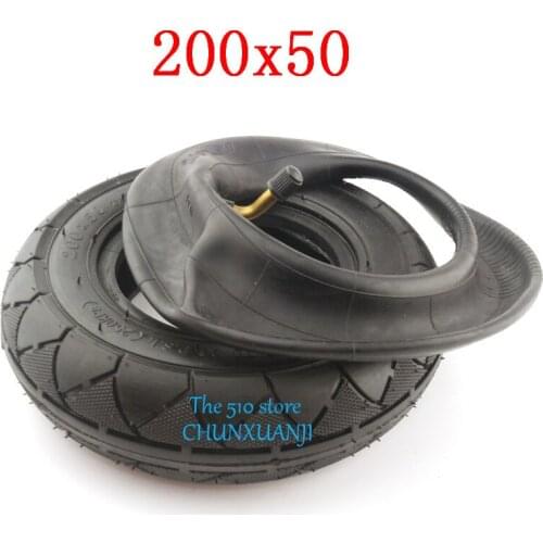 200x50 8-inch folding electric scooter tire inner tubes 200X50 Tire Inner Tube for Razor Scooter E-Scooter