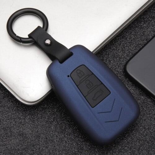 ABS plastic+silicone Car Key Case Cover For Toyota Camry CHR Corolla RAV4 Avalon Land Cruiser Prado Prius 2017 2018 2019 2020