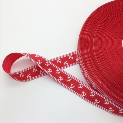 Free Shipping 5 Yards 3/4'' 20mm Wide Printed Grosgrain Ribbon Hair Bow/Christmas/wedding DIY Sewing ,#AD01