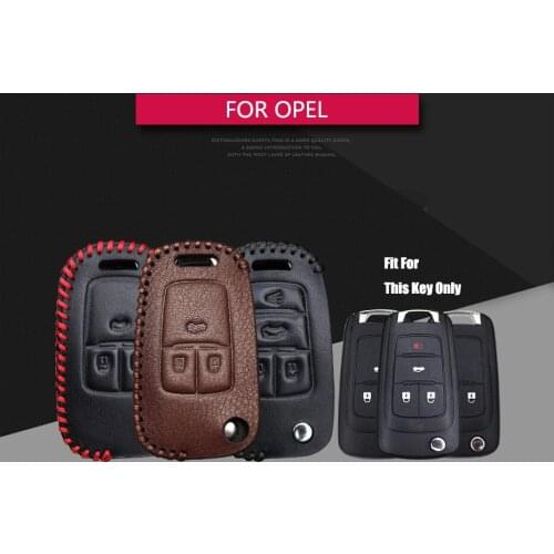 For Opel Insignia Keychain Key Case Leather Smart Bag Remote Key Shell For Opel Mokka Zafira a Astra g j k Corsa d Vivaro Signum