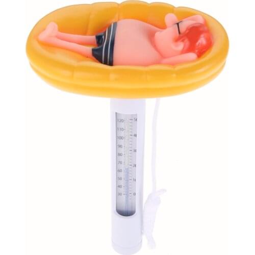 Cartoon floating thermometer water temperature meter for Swimming Pool spa aquarium fish pond garden accessories outdoor