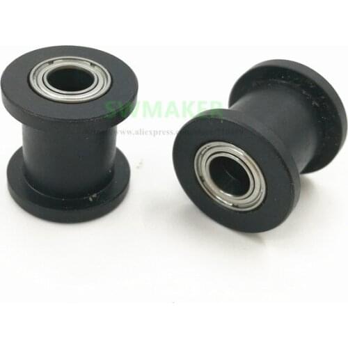 DIY Replicator Z18 replacemnet Idler Pulley for Replicator Z18 3D printer Delrin idler 5mm bore 10 mm timing belt