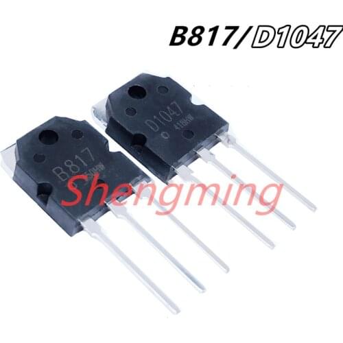 5PCS 2SD1047 TO-247 D1047 TO-3P 2SB817 B817 power transistors
