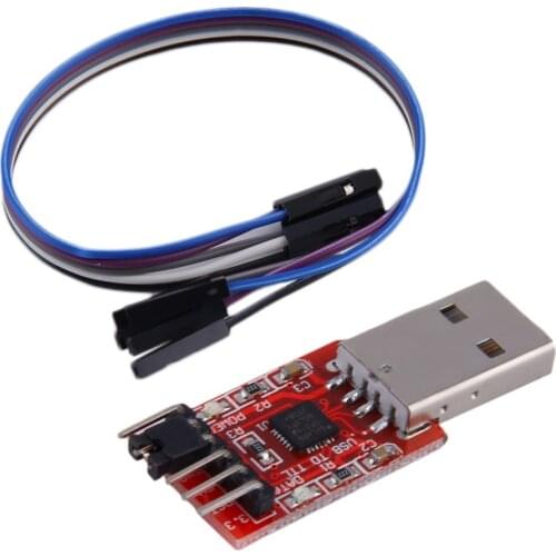 USB to TTL UART 6PIN Module Serial Converter CP2102 STC PRGMR Free cable