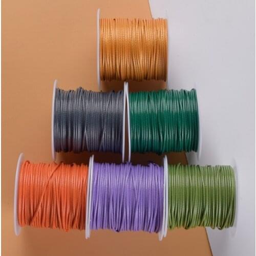 10 meter 1mm Waxed Cord Wax Thread Cord String Strap Necklace Rope Bead DIY Jewelry Making for Bracelet jewelry making supplies