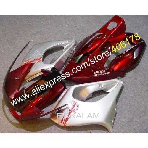 YZF1000R 97 98 99 00 01 02 03 04 05 06 07 Fairing For Yamaha YZF/1000R Thunderace 1997-2007 Red Bike Sports Fairings