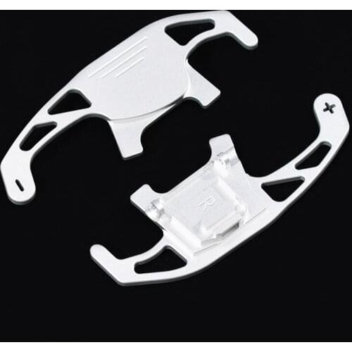 2Pcs Car Steering Wheel Paddle Shift Extend Shifter Aluminum For VW GOLF GTI R GTD GTE MK7 7 For POLO GTI Scirocco 2014 - 2018