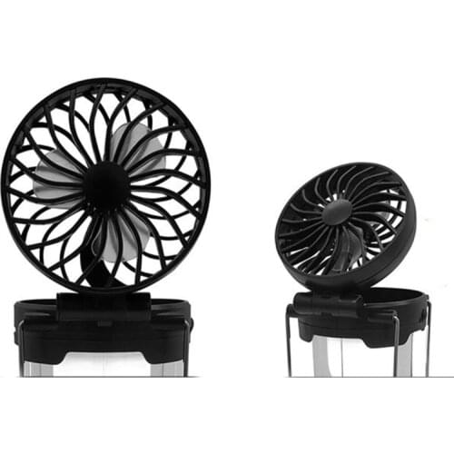 2 in 1 LED Tent Light Camping Fan Hanging Lamp Lantern for Outdoor Emergencies Hiking Fishing