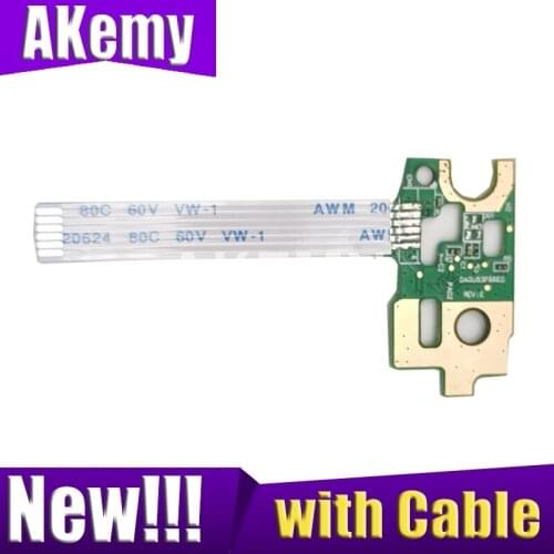 Akemy For HP pavilion 15-N 14-N 15-F High Performance Power Button Board with Cable DA0U83PB6E0 732076-001 732076-001 776780-001