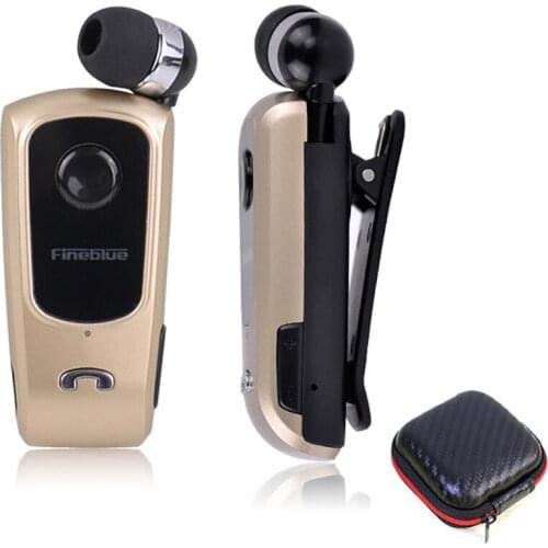 F920 wireless headset for phone with microphone bluetooth hands-free earbud headset call reminder vibrator wear clip driver