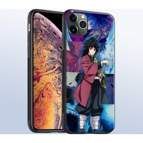 Giyu Tomioka anime Phone case cover shell For iPhone SE 6s 7 8 Plus X XR XS 11 Pro Max Samsung S Note 10 20 Plus ultra