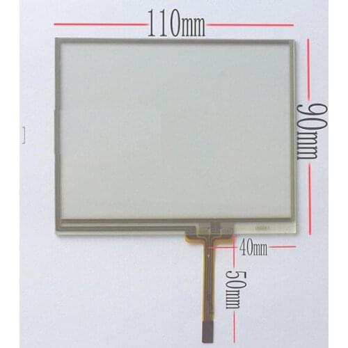 5.2-inch four-wire resistive touch screen 110 * 90mm industrial Industrial Medical Car DVD Touchscreen