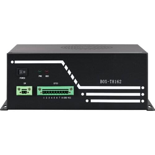 I5-4460 3.2GHz cpu Rich I/O ports wall mount industrial Box Pc