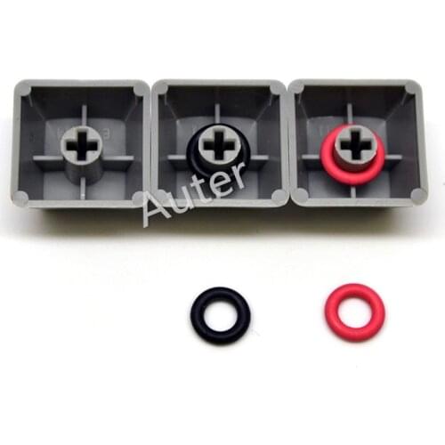 Keyboard O-Rings dampers key cap switch mechanical / Cherry MX Rubber orings Red 40A