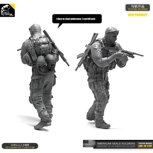 1/35 Resin Figure kits model Soldierself-assembled LOO-10