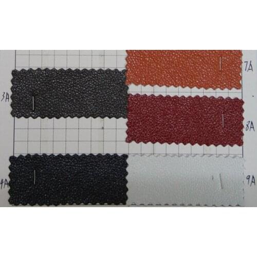 Embossed microfiber leather litchi grain high quality leather Bags, gloves, shoes, belts, furniture, handbags materials