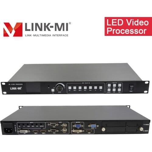 LINK-MI 7 in 3 out LED Video Processor Support Multiple Signal Inputs DVI+HDMI+VGA+CVBS Seamless LED full-color video processor