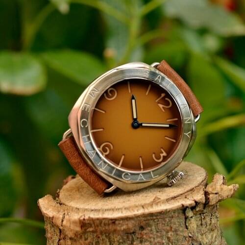 Octopus Kraken Men's Watch With Leather Strap