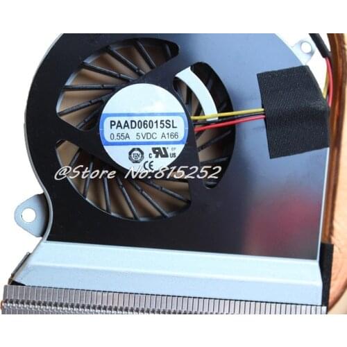 CPU FAN For MSI GE60 2OC 2OD 2OE 2PC 2PE 2PF 2PL 2PG 2QD GP60 2QE 2QF MS-16GC MS-16GF MS-16GH PADD06015SL A166