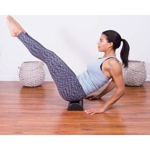 Sale Durable Semicircle Yoga Column Smooth Yoga Foam Axis Fitness Equipment Yoga Brick Floating Point Yoga Column Dropshipping