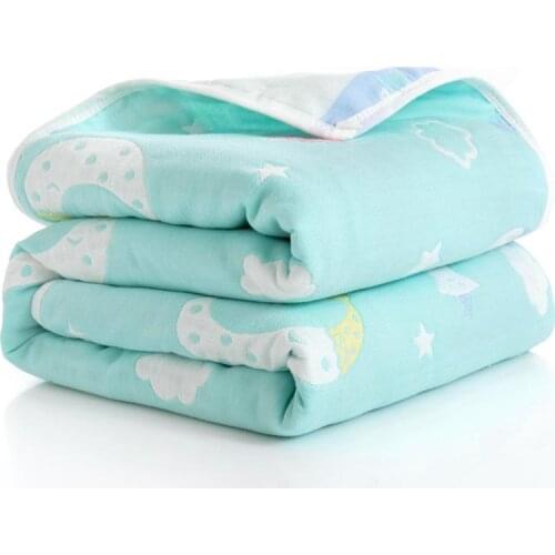 80*80 Six-layer Gauze Bath Towel For Children Baby Blankets Newborn Comforter Baby Baby Quilt