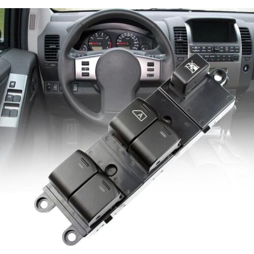 Front Left Electric Power Window Switch Replacement 25401-JD00B for Nissan-Navara D40 Car Accessories