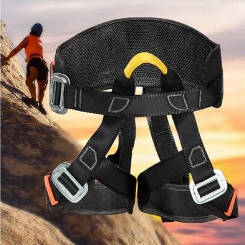 Outdoor rescue climbing cave safety rope high altitude work Insurance belt electrical tape CE certification