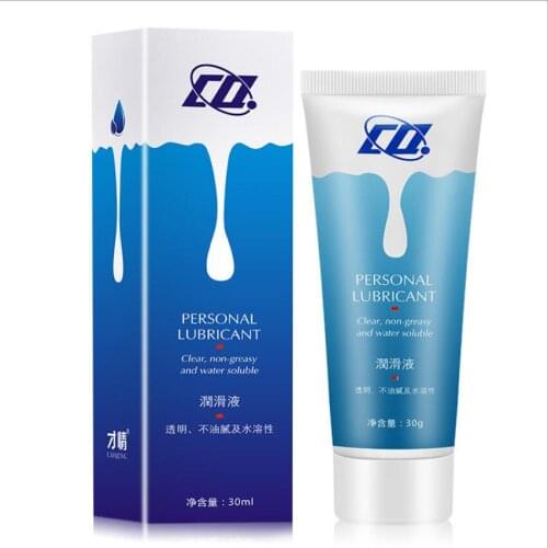 30ml Sex Lubricants Water-based transprant Human body Sex Oil Vaginal Anal Gel Adults Sex Homosexual lubricat Products S1630