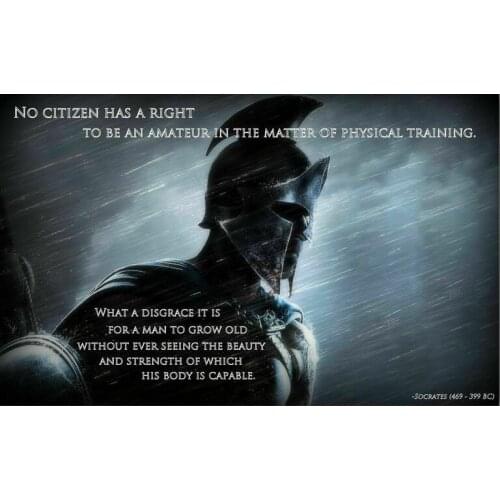 300 Spartan Warriors With Spears Shield Art Film Print Silk Poster Home Wall Decor 24x36inch