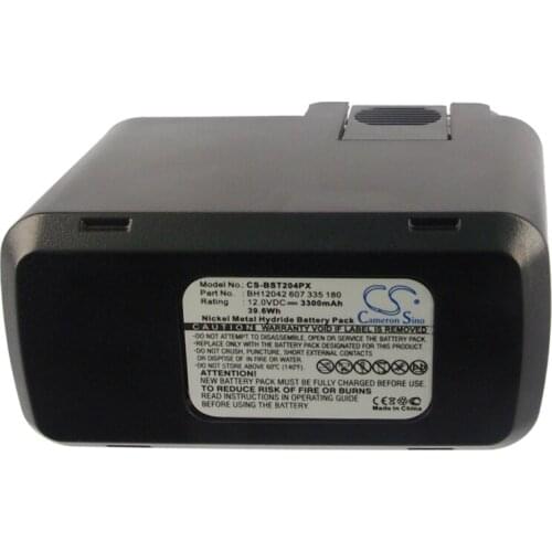 Cameron Sino Battery for 2 607 335 021 BPT1004 BH1204 fits GBM 12VES-2 IASR 2490 GSR 12VES 12VE Power Tools Replacement battery