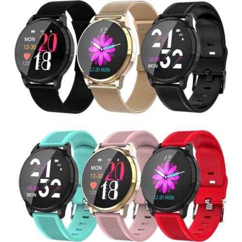 Colorful MK07 Smart Bracelet Call Reminder Sports Health Tracking Heart Rate Monitor Bracelet Female Physiological Cycle Reminde