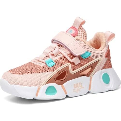 Childrens Chaussure Enfant Garçon Mesh Casual Sports Running Sneakers 2021 New Spring And Autumn Kids Boys And Girls' Shoes