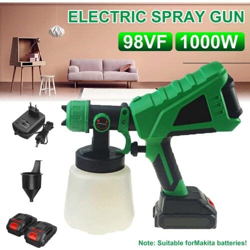 1000W 1000ml Electric Spray Gun Household Convenience Spray Paint With Li-ion Battery Regulation High Power Sprayer By PROSTORME