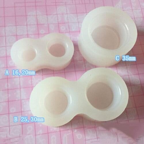 Crystal Ball Base Silicone Mold DIY Handmade Craft Resin Filiing Material Accessories Home Study Ornaments