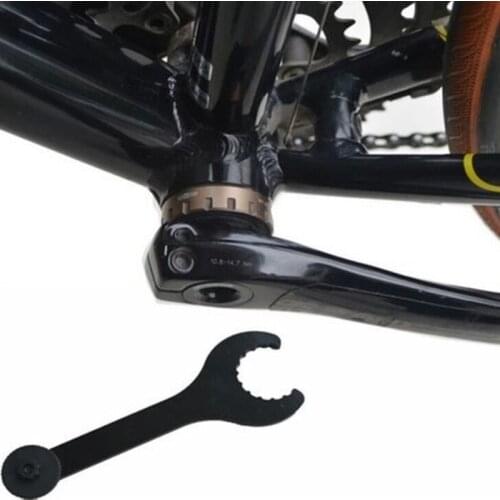 New Bike Bicyle Carbon Steel Bottom Bracket Crank Wrench Preload Tensioning Tool Spanner Crankset Tools